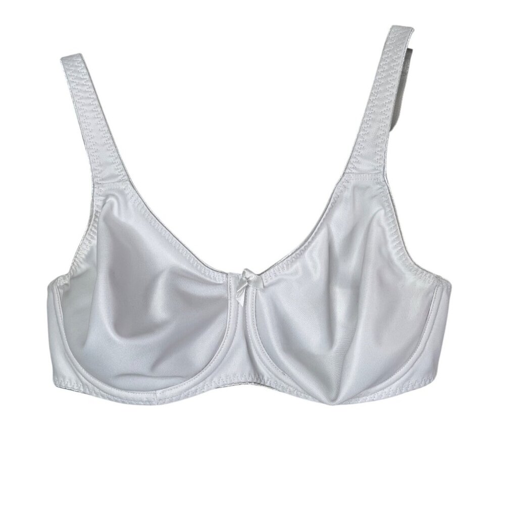 Fantasie White Underwire Bra 34D Smooth Full Coverage fl4500